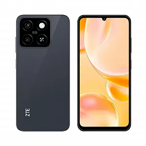 Смартфон ZTE Blade A55 Android 14 6.75 дюймов HD+ 4G LTE 4ГБ RAM 64ГБ 13MP AI + 8MP Front Dual SIM 2024 Black - Фото 1