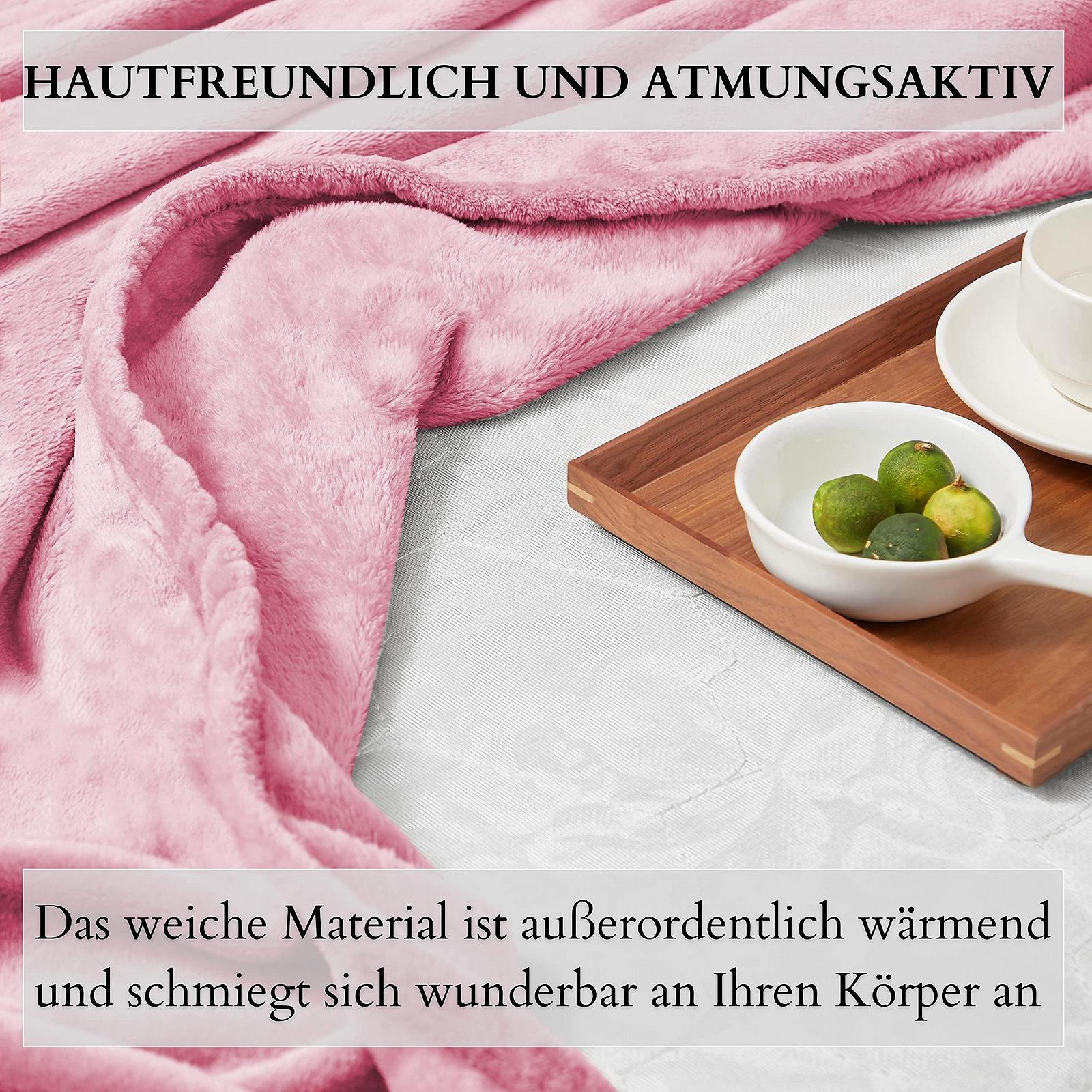 Плед пухнастий ecosa Cuddly 150 x 200 см Рожевий Promo, фото №1