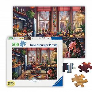 Пазл Ravensburger Cosy Boho Studio 12001025 500 крупных элементов - Фото 1