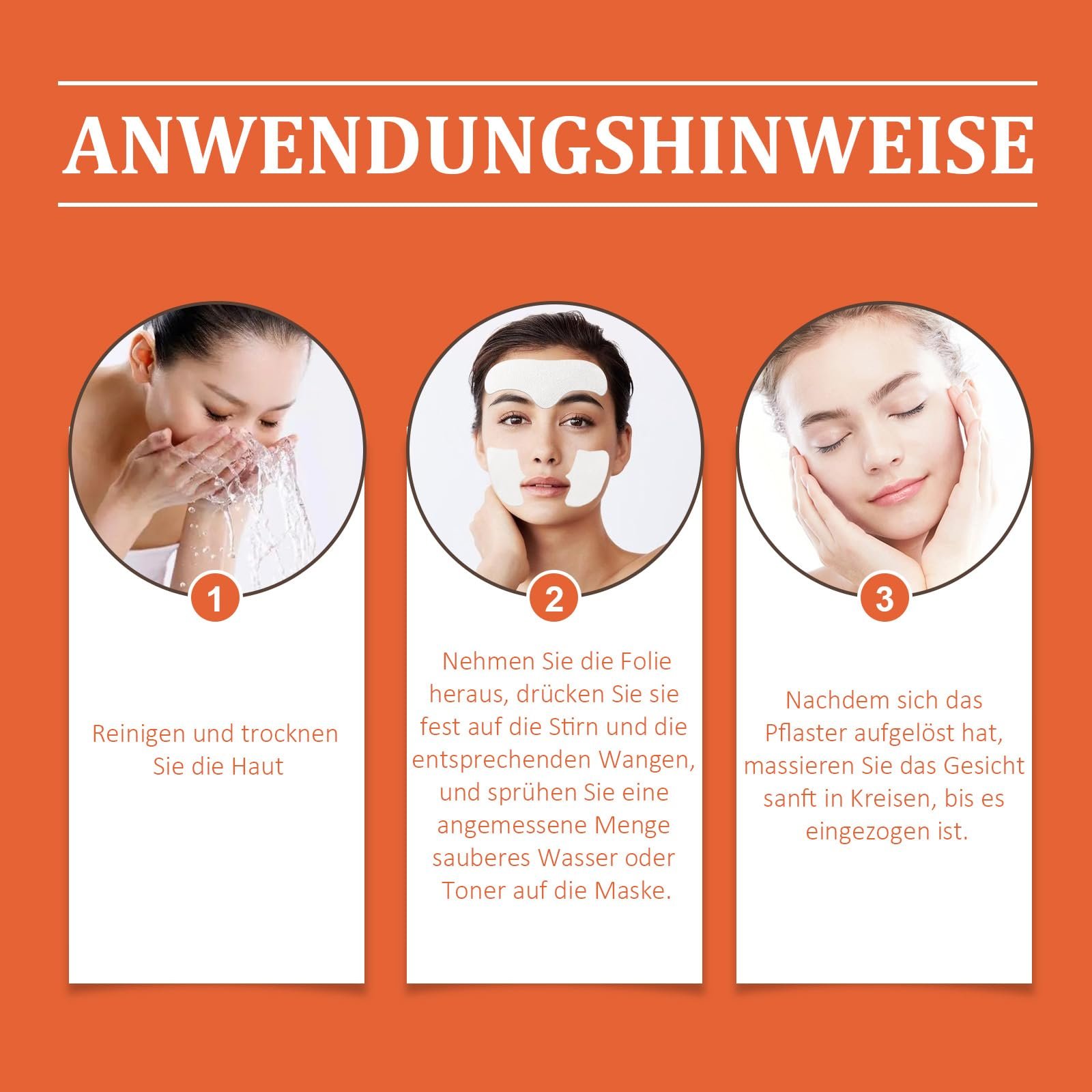 Пластыри Против Морщин для Лоба и Носогубных Складок, 15 шт, фото №7