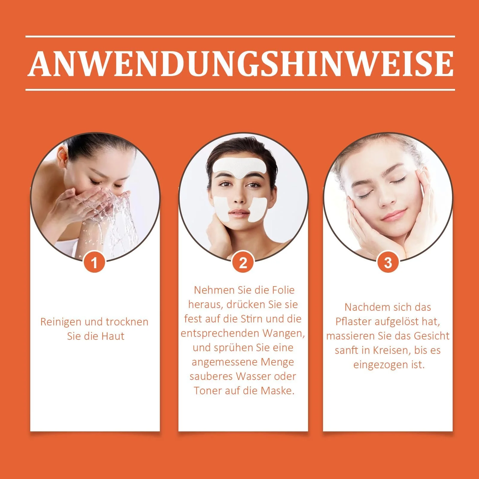 Пластирі Проти Зморшок для Лоба та Носогубних Складок, 15 шт, фото №7