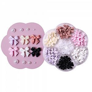 Стрази для нігтів Бантик, 1 коробка. Прикраси - Фото 1