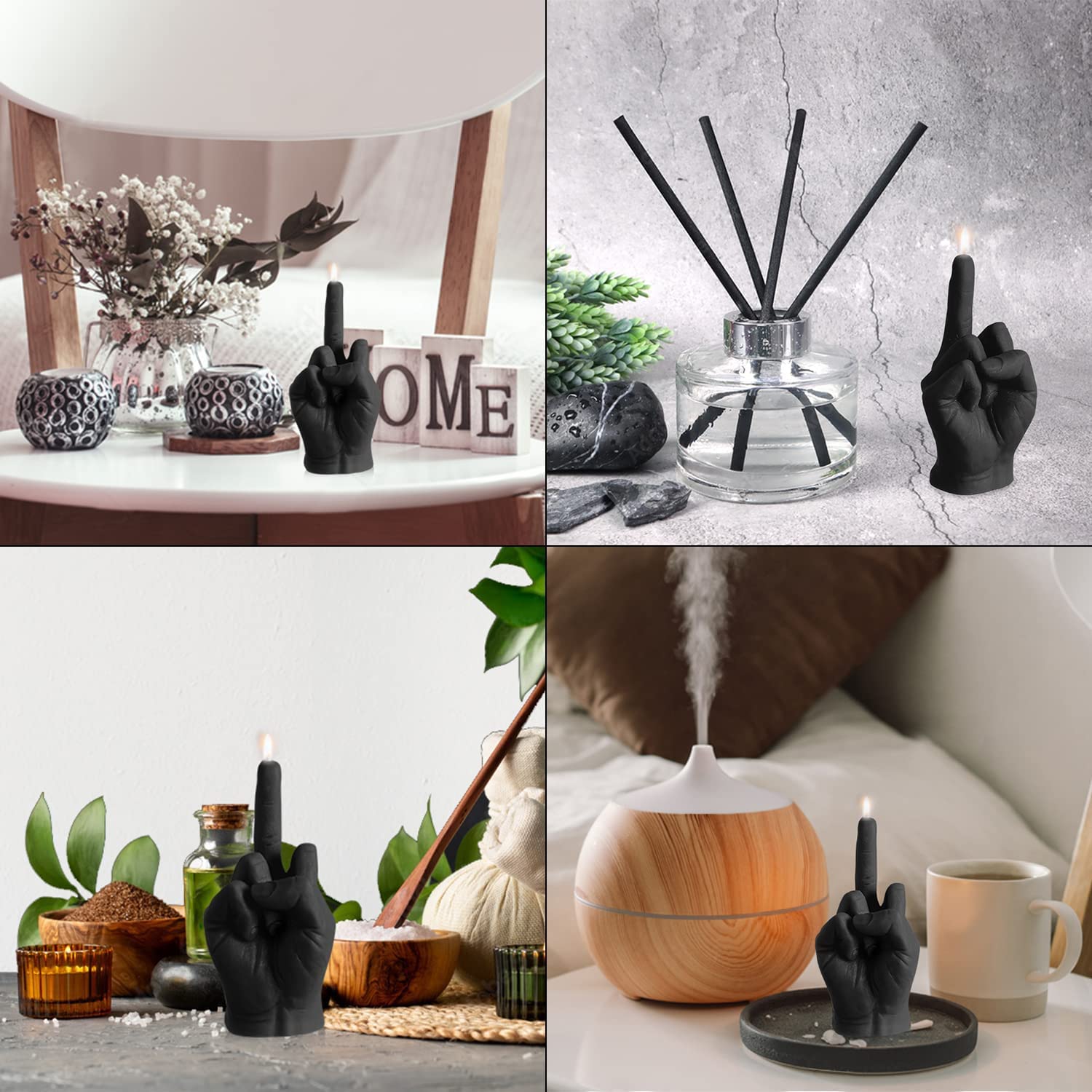 Свеча CTTPEG Middle Finger Funny Hand Shaped Natural Soy Wax для спальни подарок черный, фото №5 Свеча CTTPEG Middle Finger Funny Hand Shaped Natural Soy Wax для спальни подарок черный, фото №5