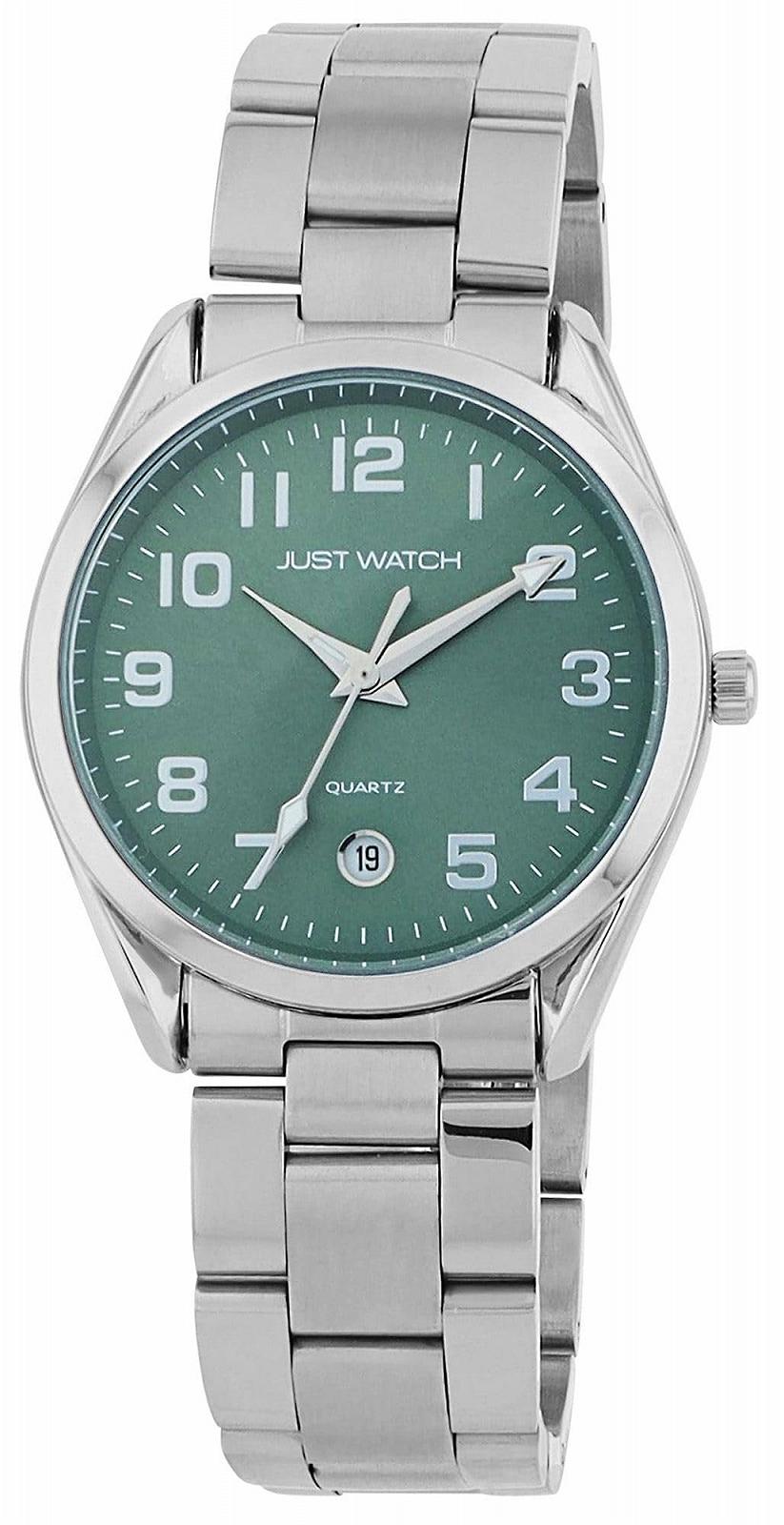 Женские часы Just Watch Syrea 35 мм, серебристый/голубой, фото №1