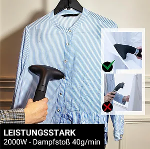 Профессиональный отпариватель SteamOne T2000B 2000 Вт 3.5 л антибактериальный пар synthetic.ua - Фото 1