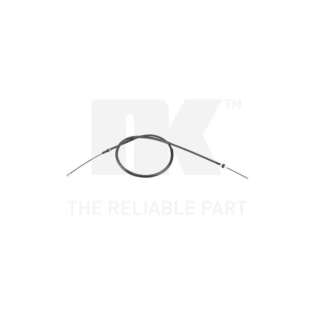 Трос стояночного тормоза NK 901934 для CITROËN PEUGEOT, левый, фото №1