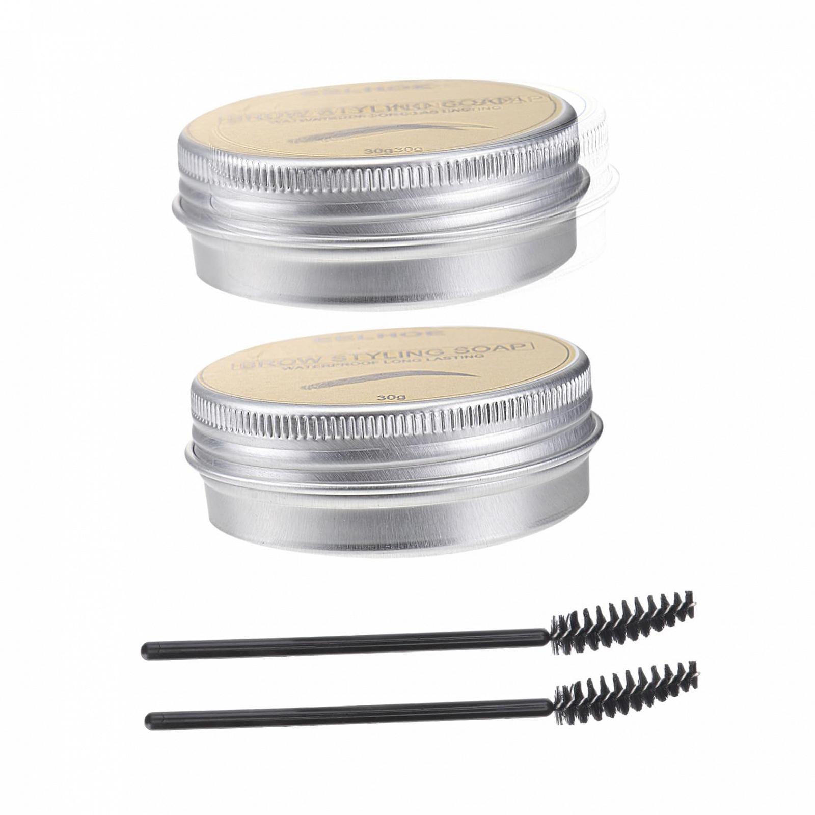 Гель для укладання брів FOMIYES Seife Aluminium Жовтий 2 шт, фото №1