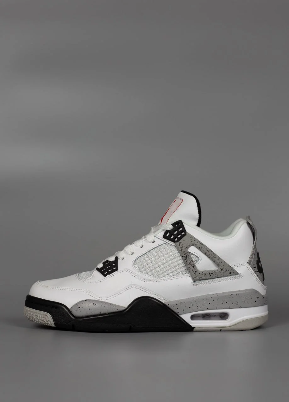 Кроссовки Nike Air Jordan Retro 4 White Cement, фото №4