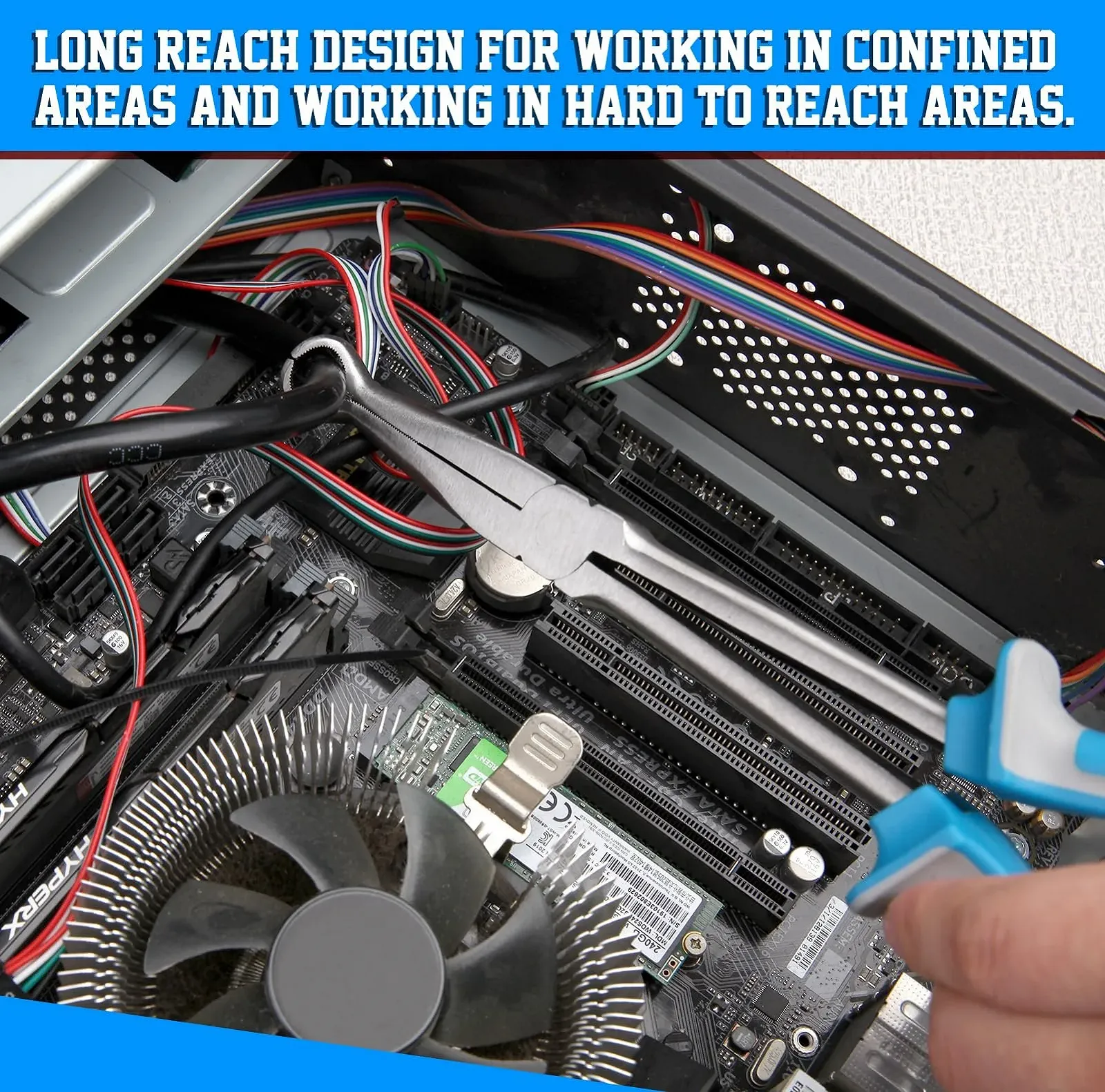 Плоскогубцы SPEEDWOX с длинными ручками для шлангов 27,94 см, плоскогубцы для свечей зажигания, плоскогубцы для хомутов шлангов, инструменты для автомобиля, инструмент для снятия колпачка свечи зажигания, плоскогубцы для снятия шлангов, плоскогубцы для топливных шлангов для ремонта автомобильных машин, фото №3 Плоскогубцы SPEEDWOX с длинными ручками для шлангов 27,94 см, плоскогубцы для свечей зажигания, плоскогубцы для хомутов шлангов, инструменты для автомобиля, инструмент для снятия колпачка свечи зажигания, плоскогубцы для снятия шлангов, плоскогубцы для топливных шлангов для ремонта автомобильных машин, фото №3