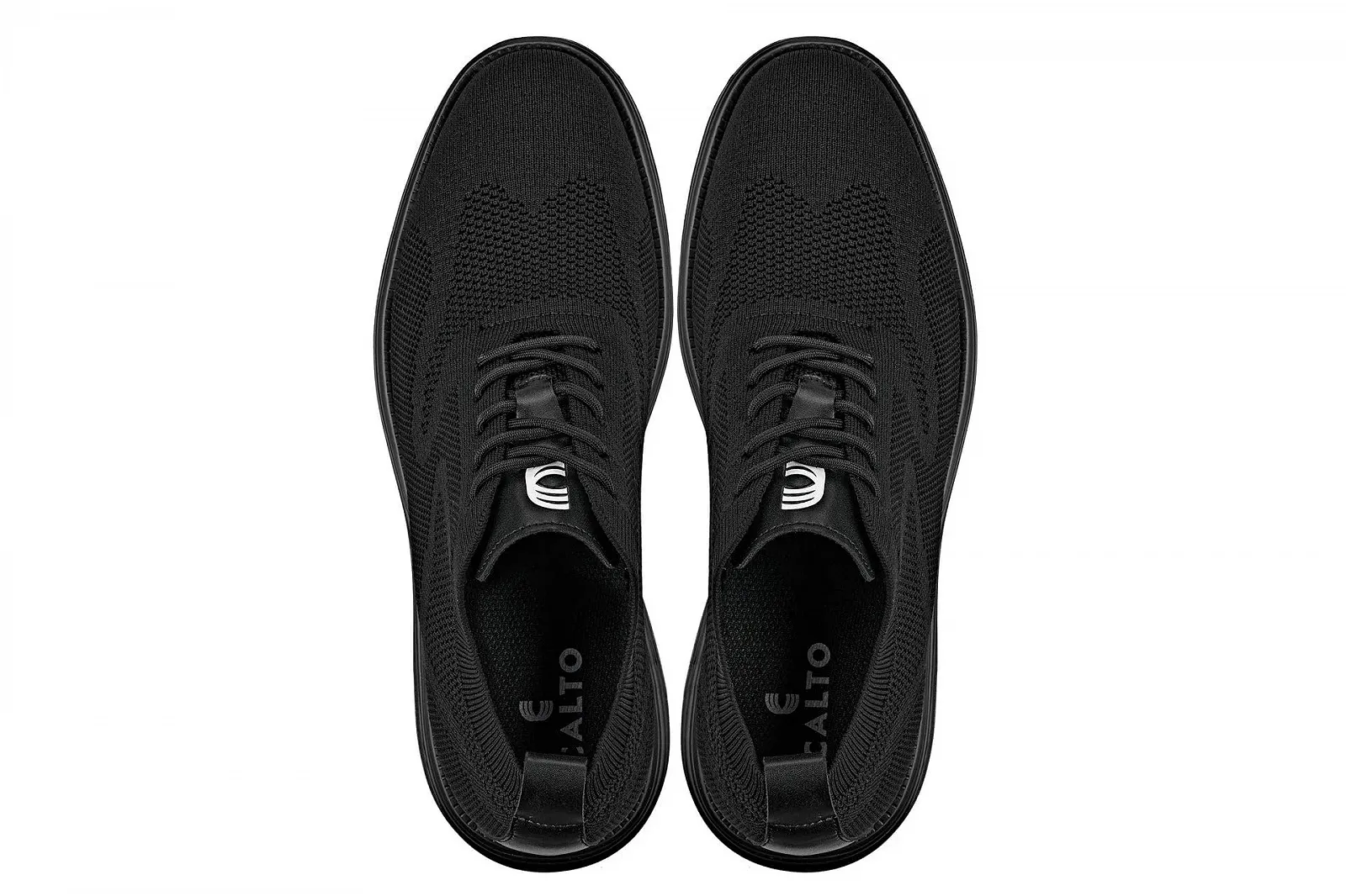 Чоловічі Кросівки CALTO на Підвищеній Підошві - Ультра Легкі Спортивні Walker на Шнурівці - Збільшення на 7 см, фото №4 Чоловічі Кросівки CALTO на Підвищеній Підошві - Ультра Легкі Спортивні Walker на Шнурівці - Збільшення на 7 см, фото №4