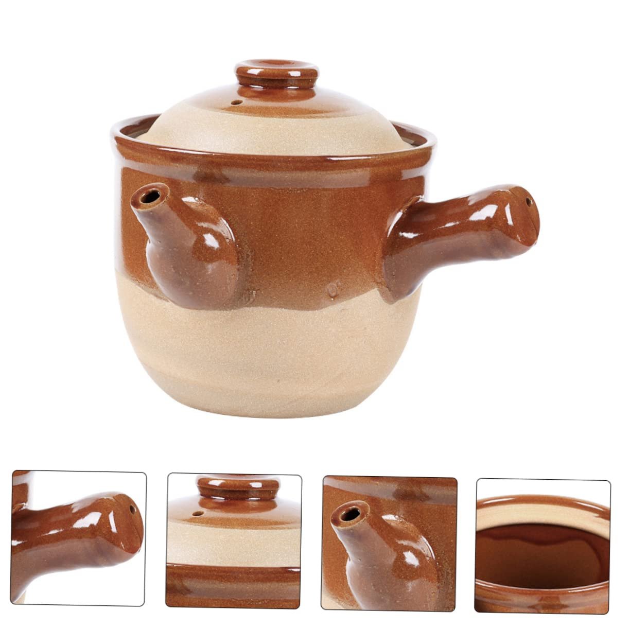 Ківш керамічний традиційний для трав'яних відварів, фото №9