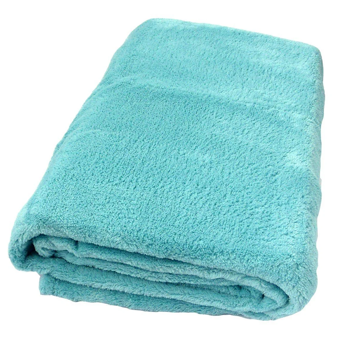 Плед Мікрофібра Justin бірюзовий 150 x 200 см, фото №1