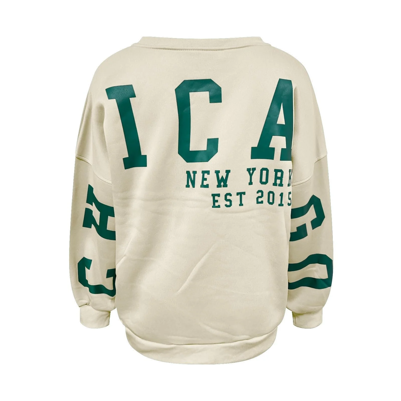 Жіноча толстовка Generisch Oversized Skeleton з довгими рукавами, фото №3