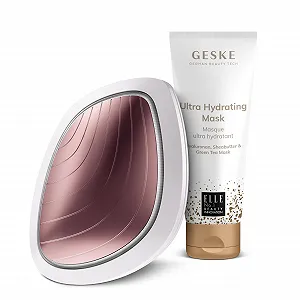 Маска для лица Sonic Warm & Cool GESKE SmartAppGuided	9 в 1 + Ультра увлажняющая маска GESKE Ultra, набор с соответствующим косметическим дополнением, Beauty Bundle - Фото 1