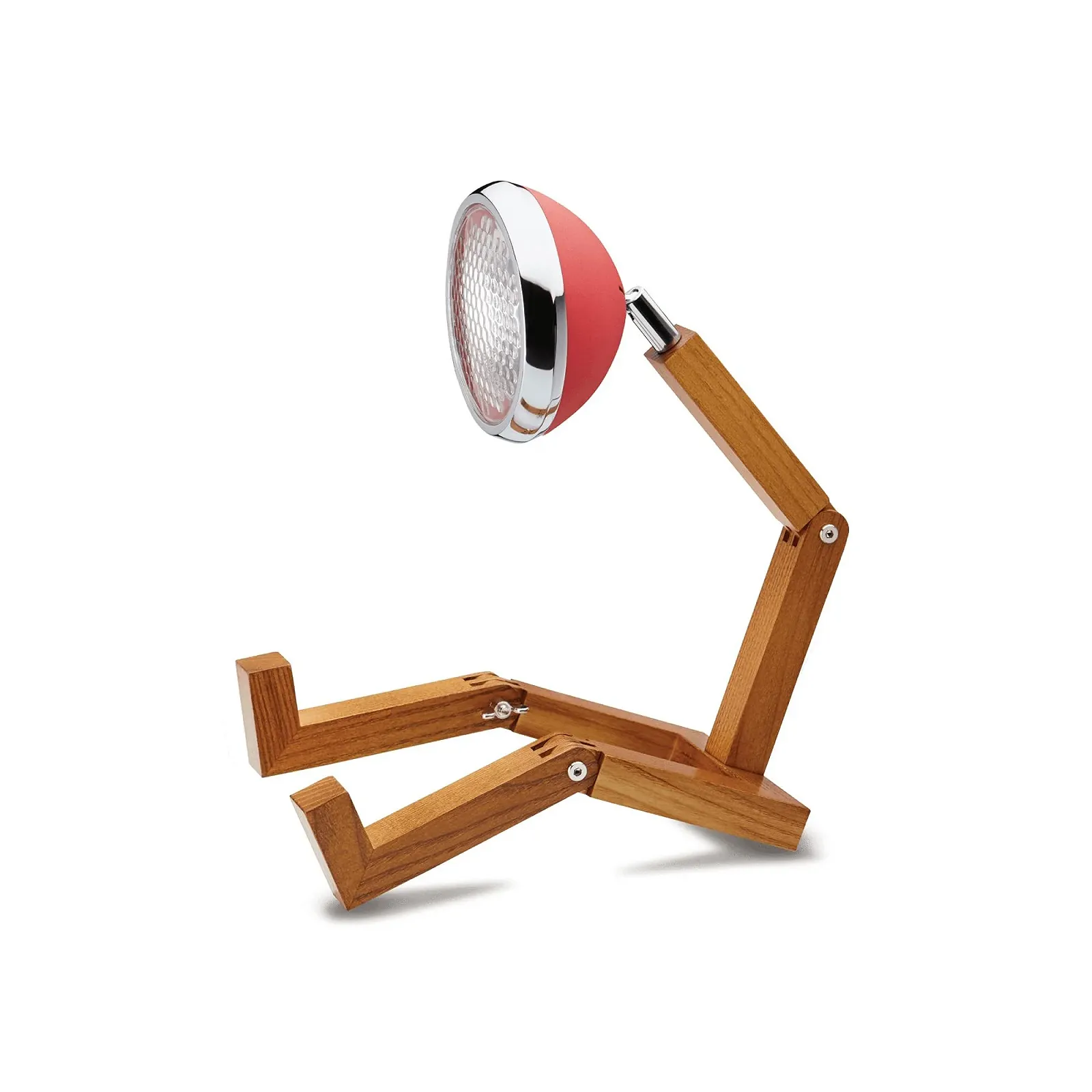 Настільна лампа Mr Wattson Original Handmade Adjustable LED 15.5 x 18-40 см Red Dream, фото №1