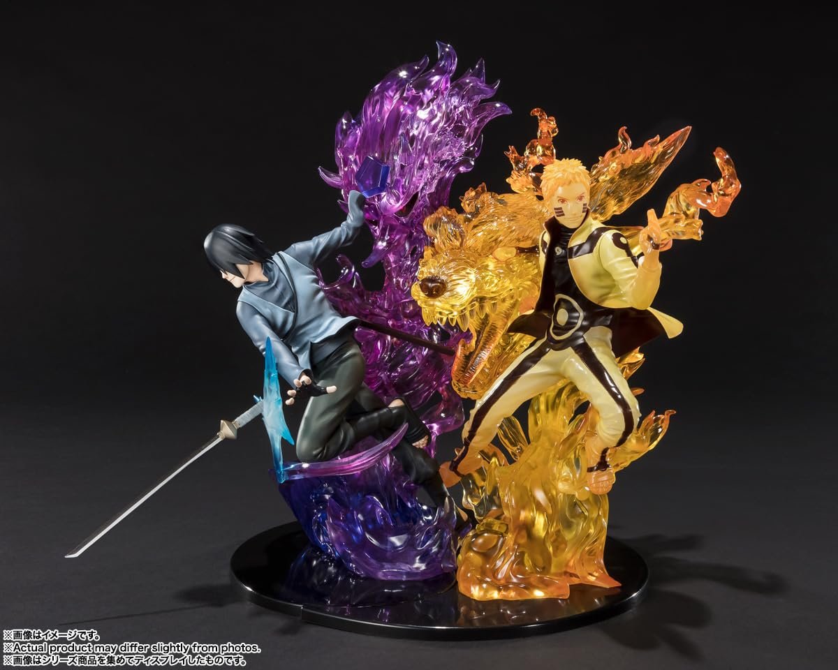Фігурка Tamashii Nations Boruto: Naruto Next Generations Sasuke Uchiha Boruto Kizuna Relation, Bandai Spirits FiguartsZERO, фото №8