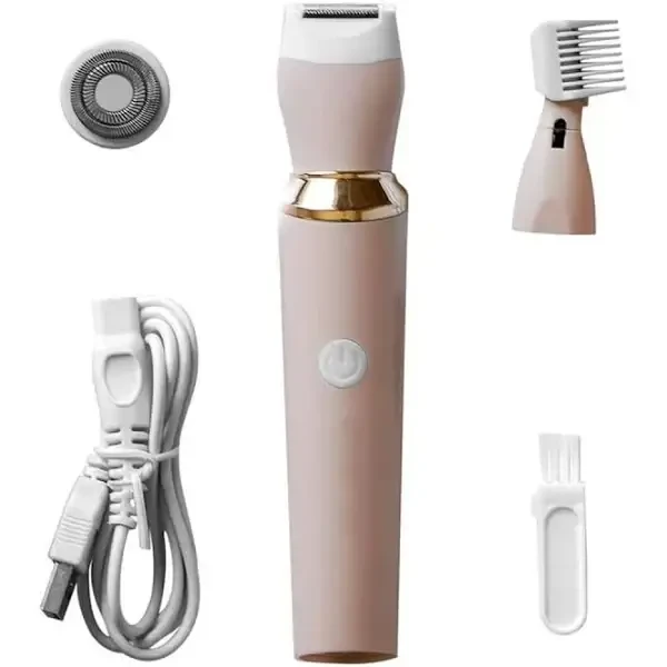 Женский триммер Maxtop MP-078 3в1 TV One 3 насадки USB, фото №2