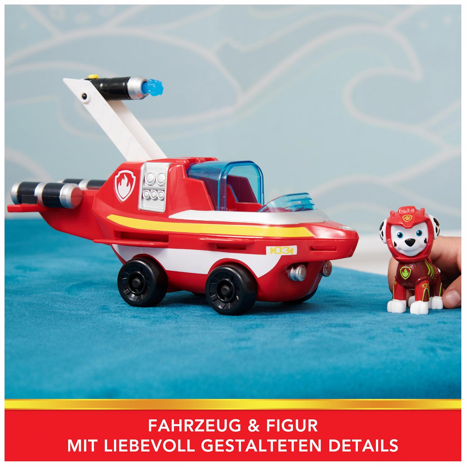 Іграшкова машинка Тип Базовий Автомобіль PAW Patrol Aqua Pups Модель Дельфін з фігуркою цуценяти Маршалла, фото №2 Іграшкова машинка Тип Базовий Автомобіль PAW Patrol Aqua Pups Модель Дельфін з фігуркою цуценяти Маршалла, фото №2