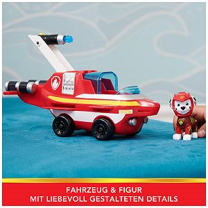 Іграшкова машинка Тип Базовий Автомобіль PAW Patrol Aqua Pups Модель Дельфін з фігуркою цуценяти Маршалла ціна на synthetic.ua - Фото 1 Іграшкова машинка Тип Базовий Автомобіль PAW Patrol Aqua Pups Модель Дельфін з фігуркою цуценяти Маршалла synthetic.ua - Фото 1