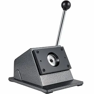 Ручний круглий різак для бейджів VEVOR 32 мм Сірий synthetic.ua - Фото 1