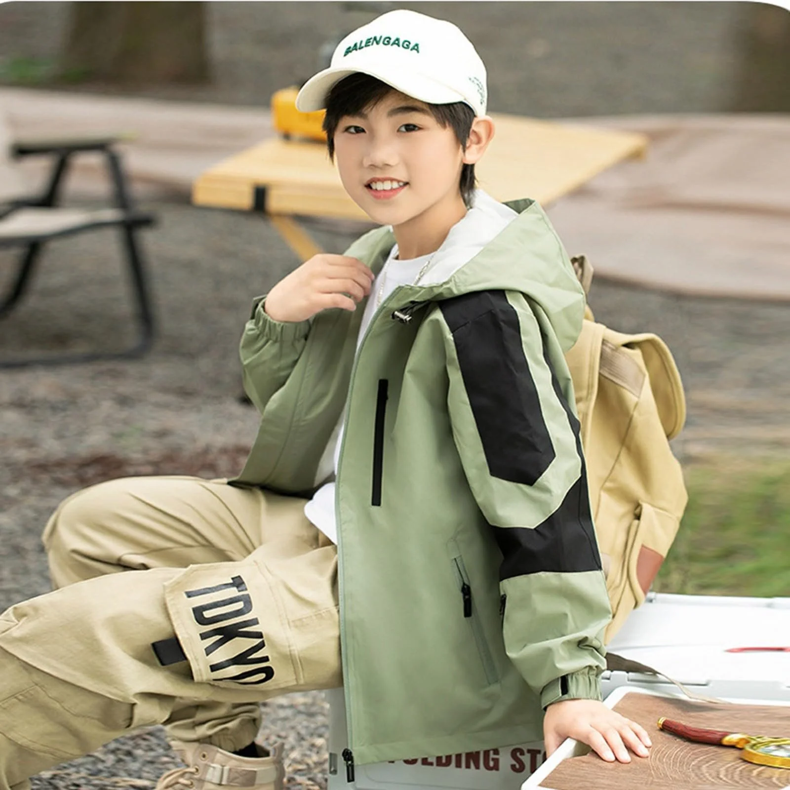 Вітрозахисна куртка для хлопчиків Легка вітрозахисна спортивна куртка для дітей, фото №2 Вітрозахисна куртка для хлопчиків Легка вітрозахисна спортивна куртка для дітей, фото №2