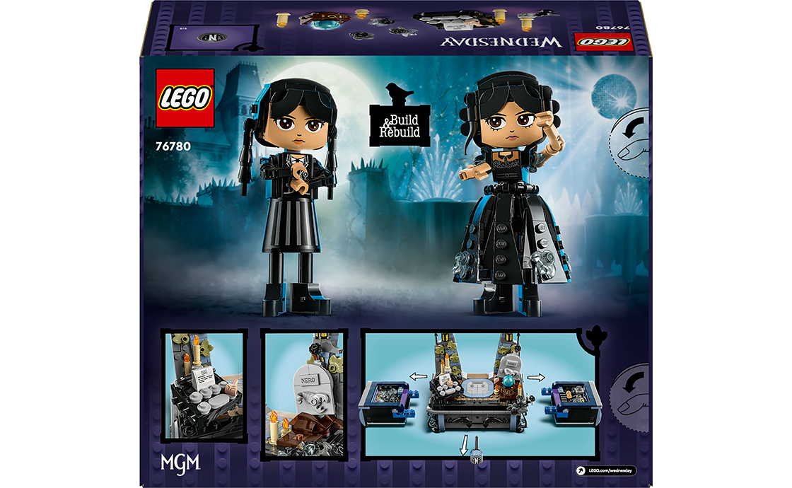 Конструктор Лего LEGO Wednesday Фигурка Венздей Аддамс (76780), фото №3