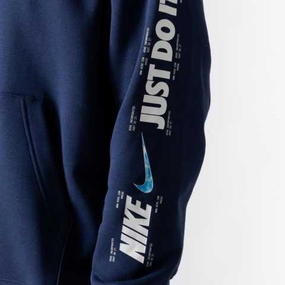 Джемпер Nike Nsw Hoodie Si 3 Open Blue M, фото №2