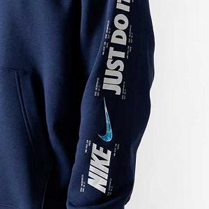 Джемпер Nike Nsw Hoodie Si 3 Open Blue M synthetic.ua - Фото 1