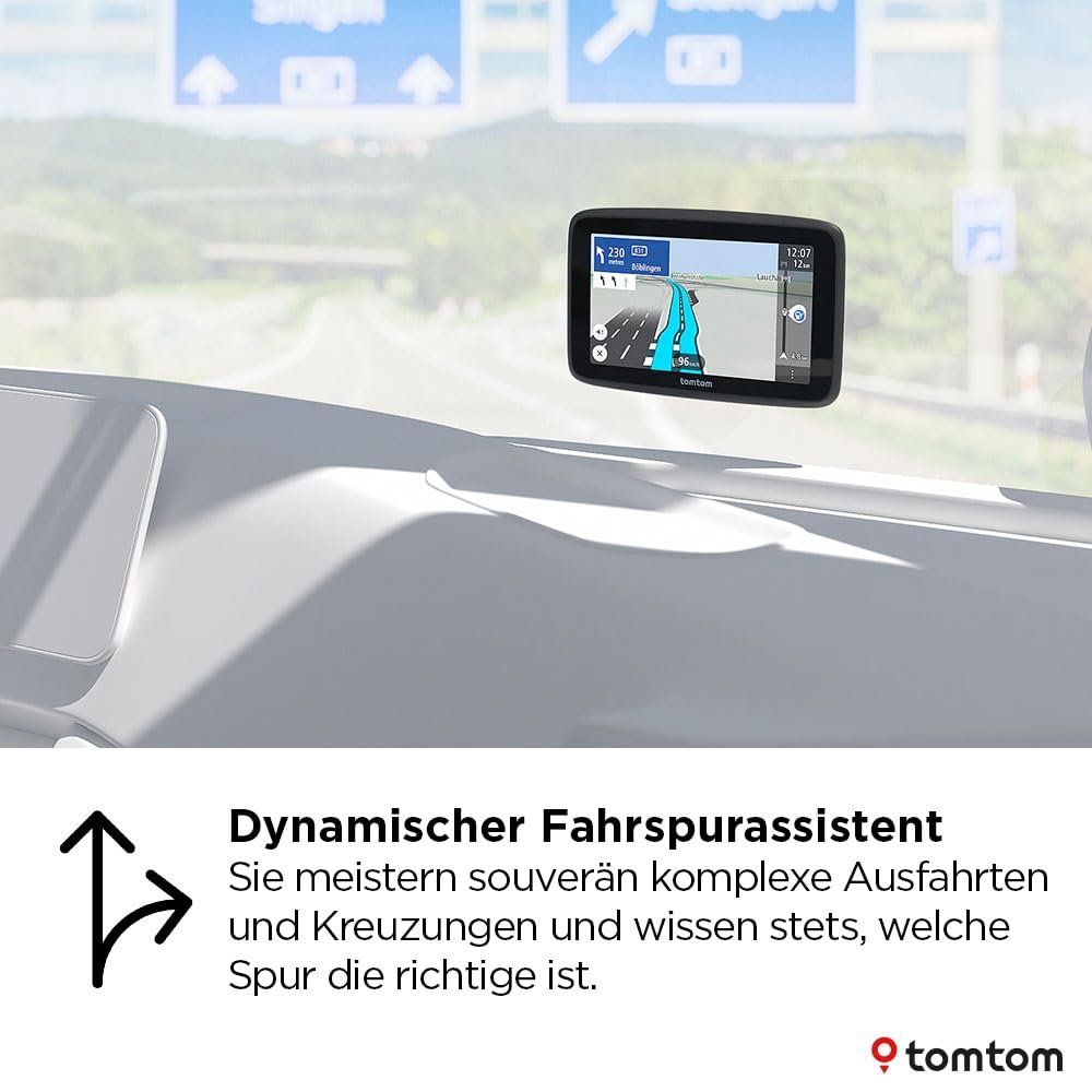 GPS Навигатор TomTom GO Professional 2-го поколения для грузовиков 6 дюймов сенсорный экран с картами Европы и информацией о трафике в реальном времени, фото №4