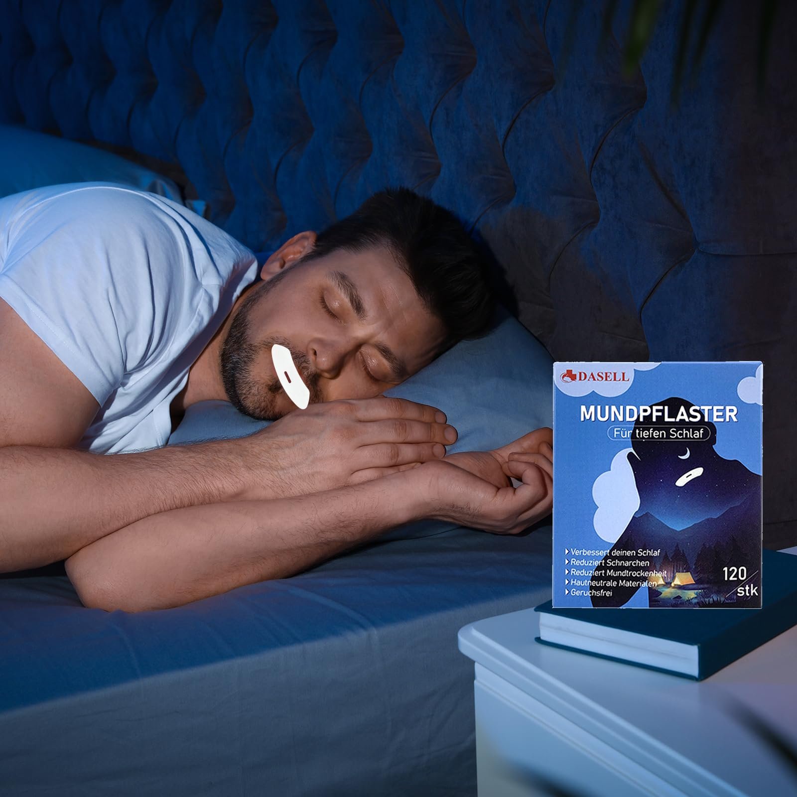 Пластирі для сну на рот, пачка 120 шт., фото №7