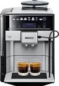 Купить Полностью автоматическая кофемашина SIEMENS EQ.6 Plus s700, 1500 Вт, керамическая мельница, сенсорные кнопки прямого выбора, персонализированные напитки, двойная крышка для чашек, нержавеющая сталь - Фото 1 Полностью автоматическая кофемашина SIEMENS EQ.6 Plus s700, 1500 Вт, керамическая мельница, сенсорные кнопки прямого выбора, персонализированные напитки, двойная крышка для чашек, нержавеющая сталь - Фото 1