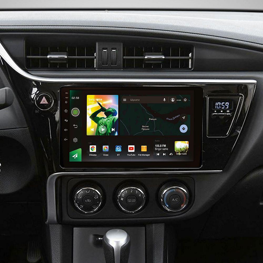 Штатная магнитола Sigma PRO 98128 8+128 Gb 4G DSP Toyota Corolla 11 2017-2018 9 2k, фото №2