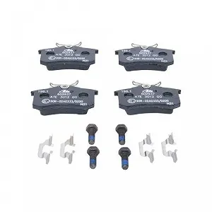 Комплект гальмівних колодок, дискове гальмо ATE 13.0460-2937.2 для PEUGEOT SEAT VAG synthetic.ua - Фото 1