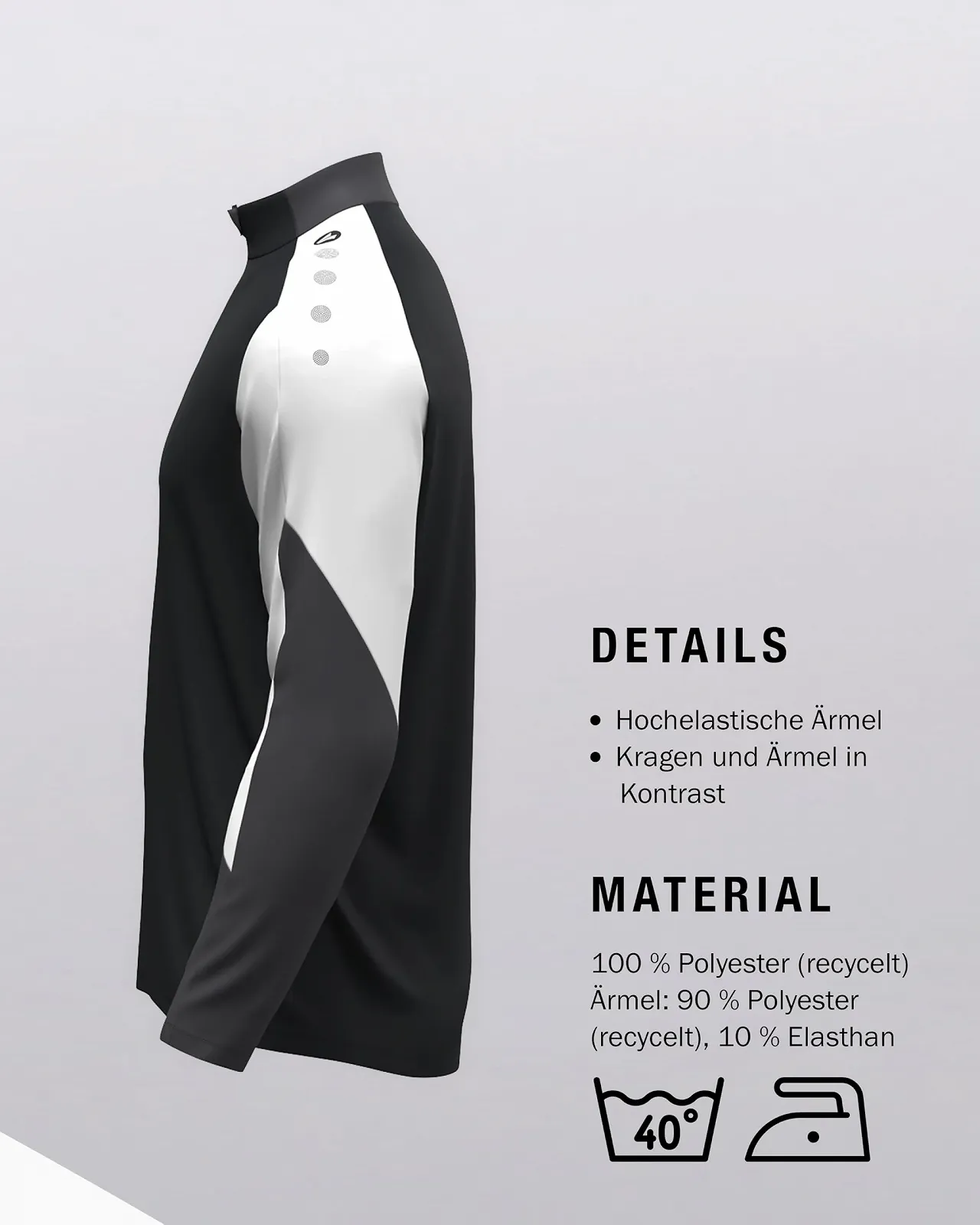 Кофта на блискавці JAKO Dynamic Дитяча Унісекс, фото №4