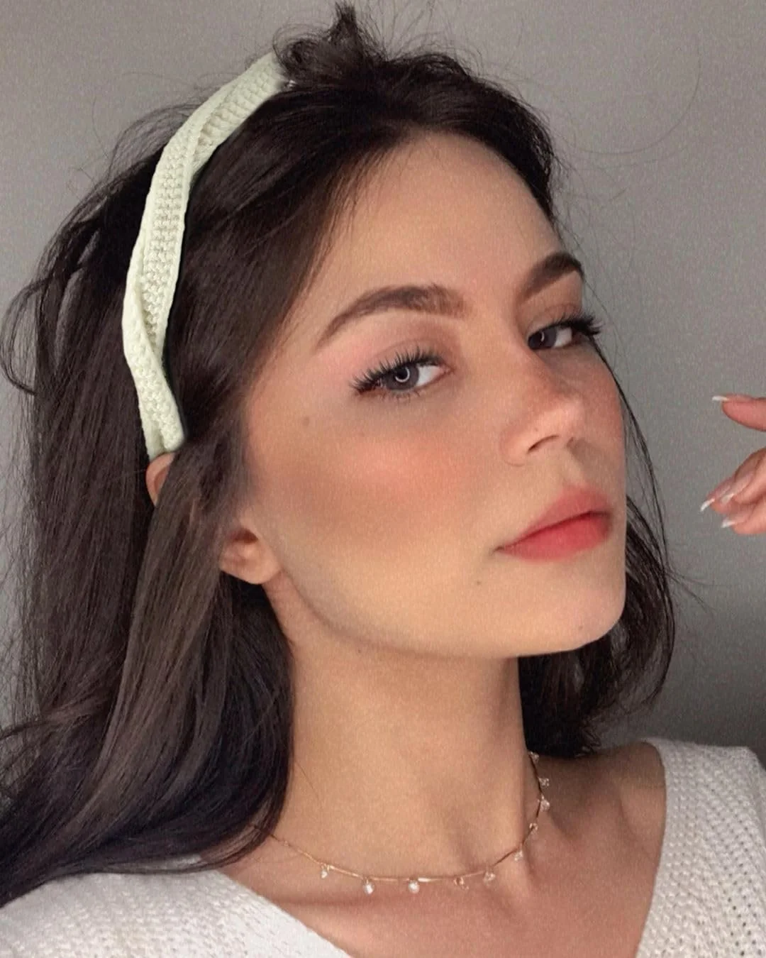 Набір плетених в'язаних обручів на голову для жінок, 4 шт, фото №4