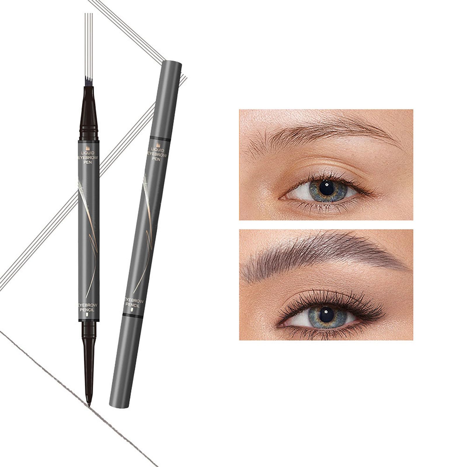 Олівець для брів Härchenzeichnung Eyebrow Pencil 4 Gabelspitze C One Size, фото №2