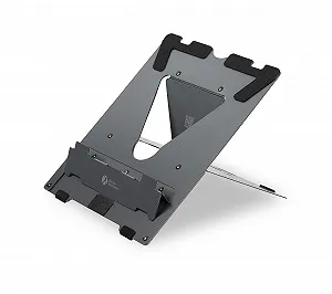 Подставка для ноутбука BakkerElkhuizen Ergo-Q 160 5 уровней высоты Темно-серый - Фото 1