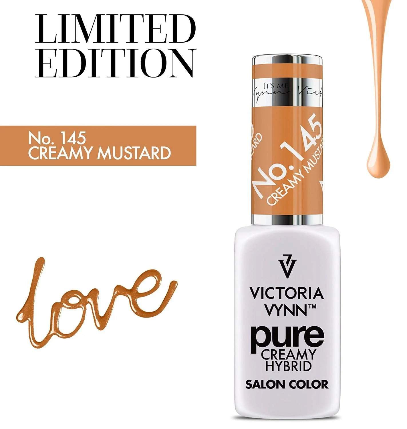 Гель-лак Victoria Vynn Pure Creamy Hybrid 145, фото №2 Гель-лак Victoria Vynn Pure Creamy Hybrid 145, фото №2