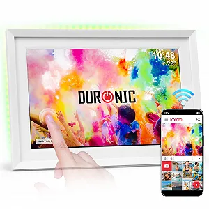 Цифровая фоторамка Duronic PF2A WE Frameo WiFi 32 GB 10 дюймов 800 x 1280 IPS Backlight White - Фото 1