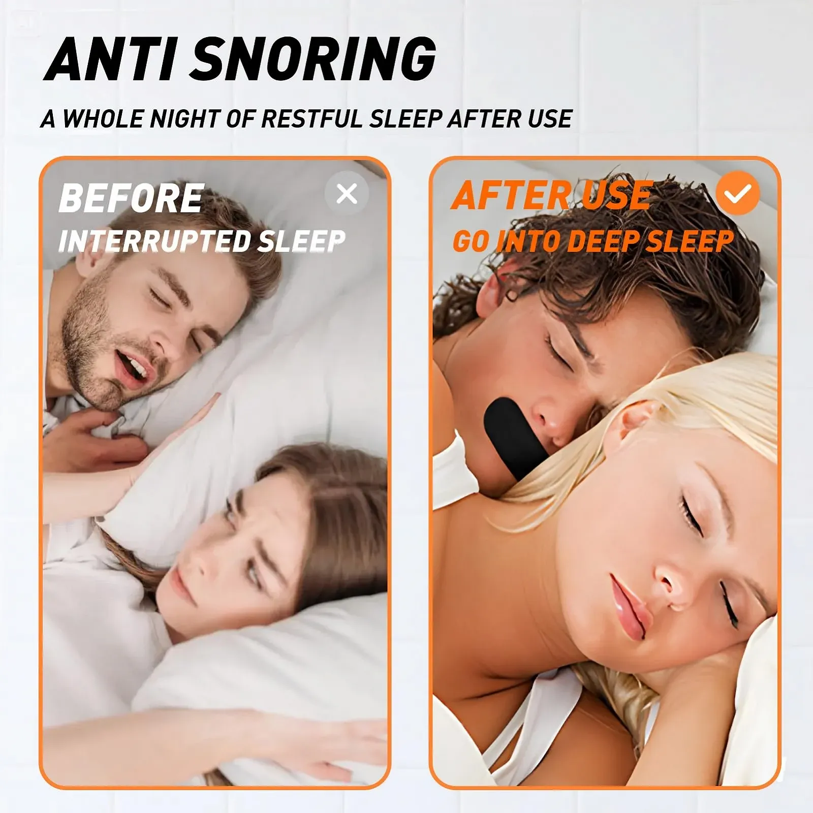 Пластыри для сна на рот (100 шт. в упаковке), фото №4