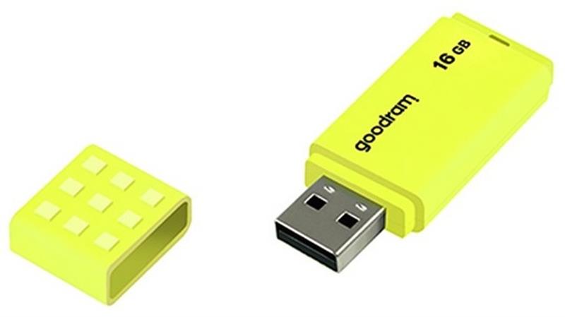 USB флеш-накопитель 16 ГБ Goodram UME2 Yellow UME2-0160Y0R11, фото №1