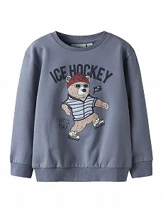 Толстовка NAME IT Nmmsaxo LS Nreg Sweat Bru Box - Фото 1