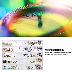 Стрази круглі різнокольорові 150 шт. synthetic.ua - Фото 1