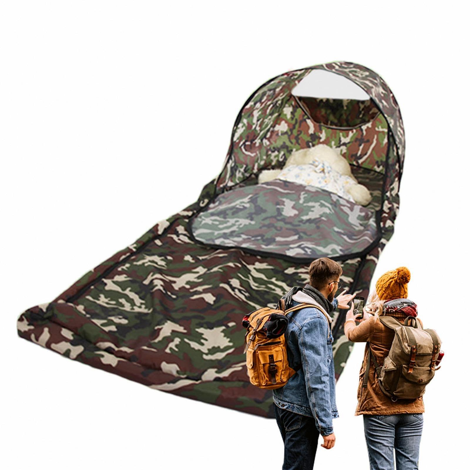 Спальний мішок Camping Wanderschlafsack Netz-Schlafsackbezug для дорослих легкий, фото №1