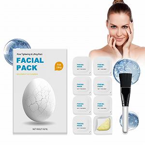 Маска для обличчя Tkekruh Набір з 8 масок для контролю шкірного сала Зволоження та Омолодження - Фото 1