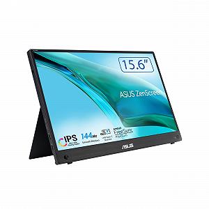 Монітор ASUS ZenScreen MB16AHG 15.6 дюйма Портативний USB Full HD Тип-C Mini HDMI Автоматичне обертання Підставка Тринога IPS 144Гц FreeSync Premium 16:9 Антибліковий - Фото 1