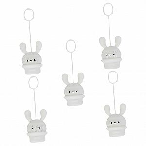 Купить Набор HOMSFOU 5 Длинноухий кролик Силиконовый кролик Декоративный LED ночник для детской комнаты Кавовый - Фото 1 Набор HOMSFOU 5 Длинноухий кролик Силиконовый кролик Декоративный LED ночник для детской комнаты Кавовый - Фото 1