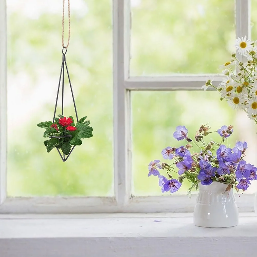 Подвесной металлический держатель для воздушных растений YARNOW геометрический Набор 3 шт., фото №3