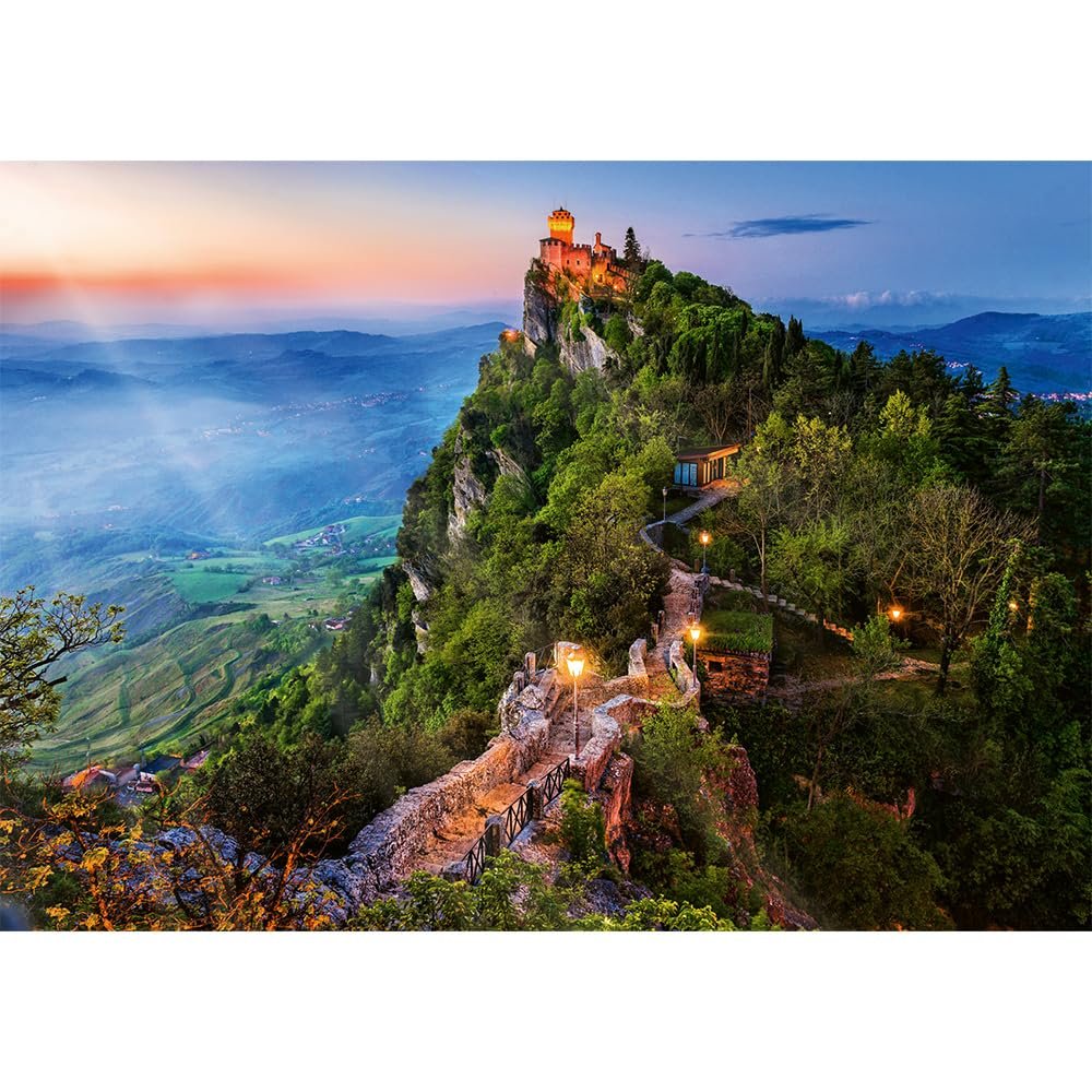 Пазл Trefl Premium Plus Quality Photo Odyssey Cesta Tower, San Marino 1000 элементов, фото №2 Пазл Trefl Premium Plus Quality Photo Odyssey Cesta Tower, San Marino 1000 элементов, фото №2