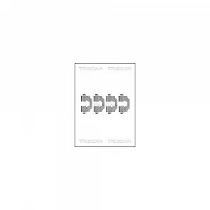 Монтажный комплект тормозных колодок TRISCAN 8105 251602 задняя ось - Фото 1